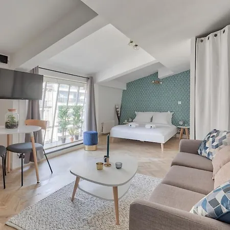Appartement Renove Proche Arc Triomphe - 2P Paris Exterior foto
