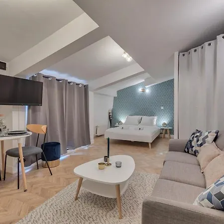 Appartement Renove Proche Arc Triomphe - 2P Paris Exterior foto